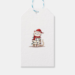 Cat Christmas Tree Christmas (1) Gift Tags