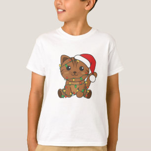 Cat Christmas Winter Animals Cats T-Shirt