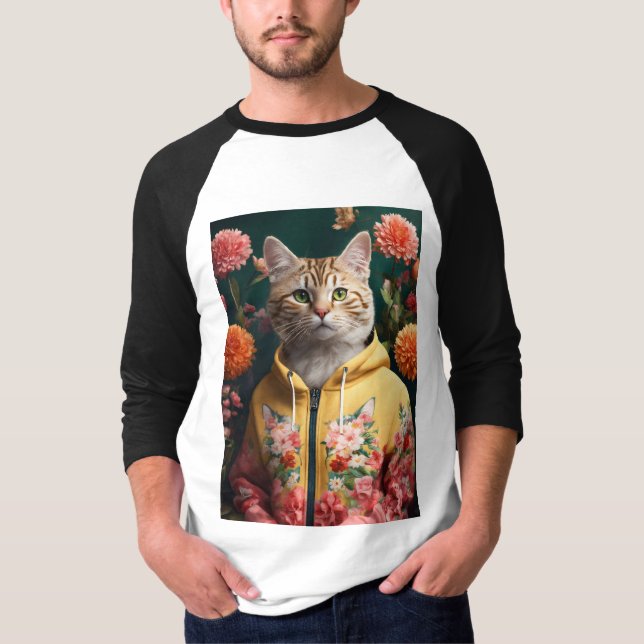 Cat-chy Designs" T-Shirt (Front)