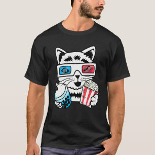 Cat Cinema Cinephile T-Shirt