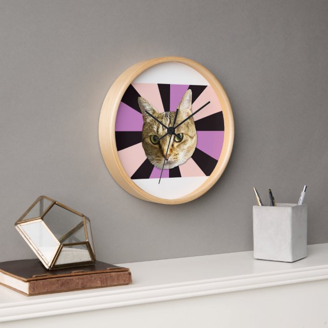 cat clock (Office)