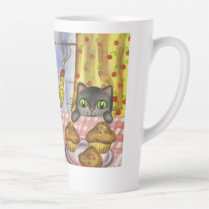 Cat Coffee Latte Mug Gift
