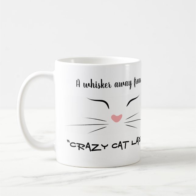 Cat coffee mug (Left)