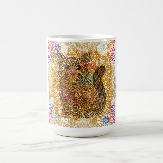 Cat Coffee Mug (Center)