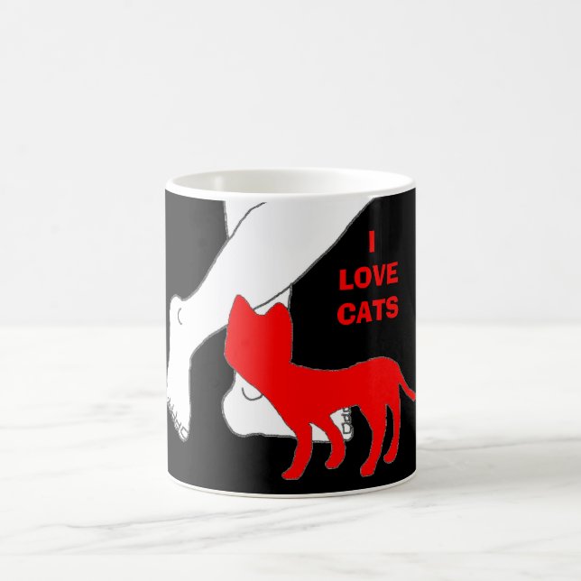 Cat Coffee Mug (Center)