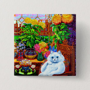 Cat College Master 15 Cm Square Badge