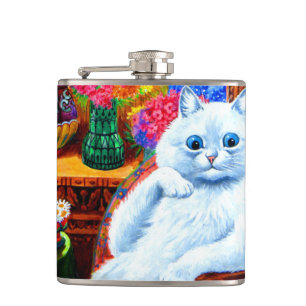 Cat College Master Hip Flask