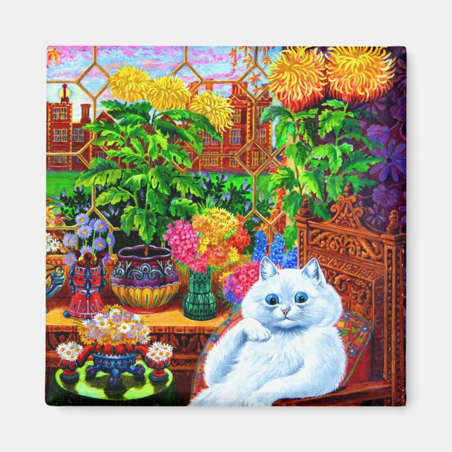 Cat College Master Magnet (Front)