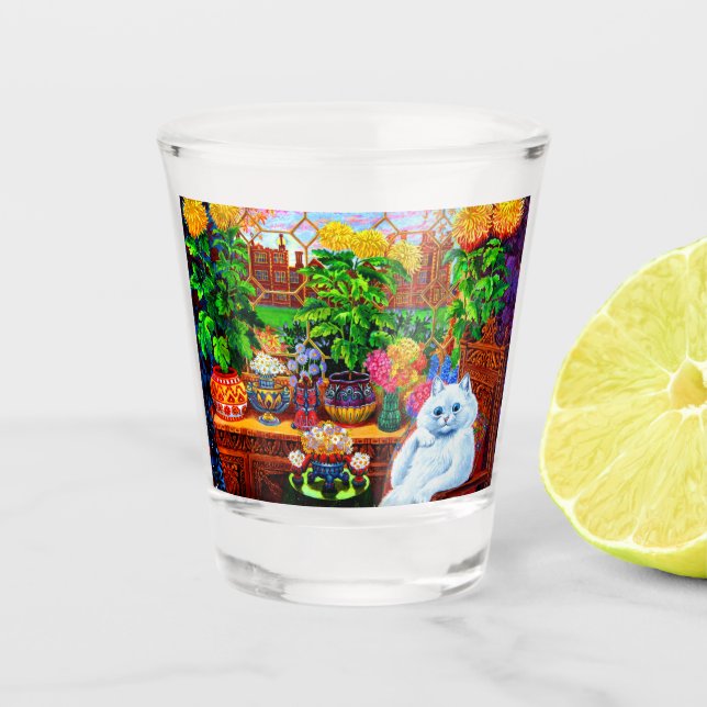 Cat College Master Shot Glass (Front)