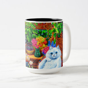 Cat College Master Two-Tone Coffee Mug