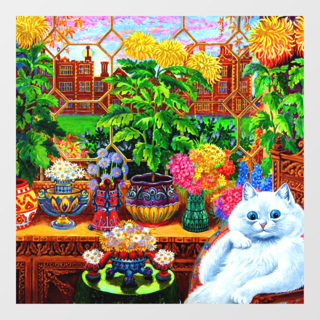 Cat College Master Window Cling (Sheet)