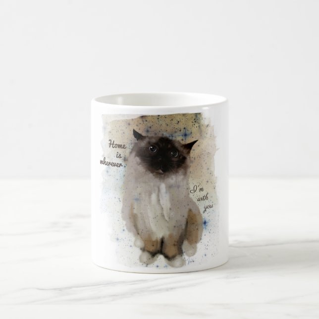 Cat colour mug (Center)