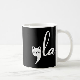 Cat Comma La Kamala Harris For President 2024 Elec Coffee Mug