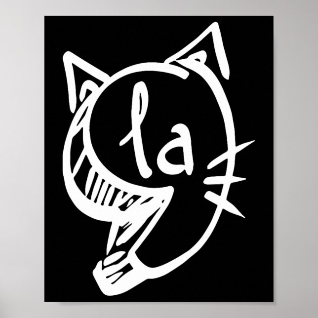 Cat Comma La Kamala Harris For President 2024 Elec Poster (Front)