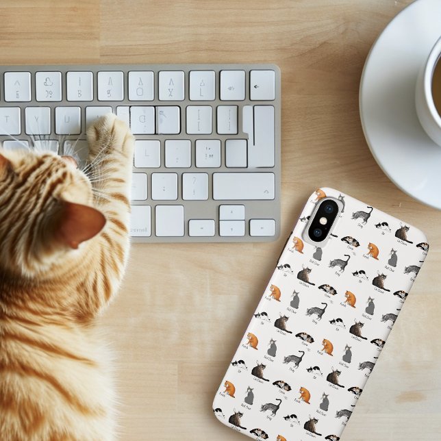 Cat Commands Case-Mate iPhone Case (Creator Uploaded)