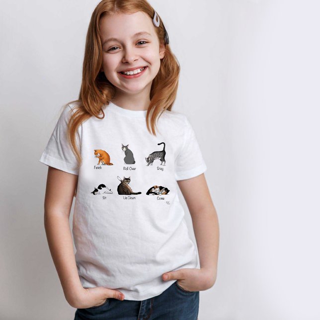Cat Commands T-Shirt (Creator Uploaded)