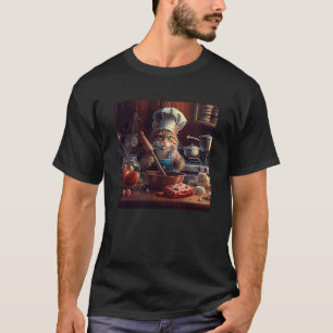 Cat Cooking Candy T-Shirt