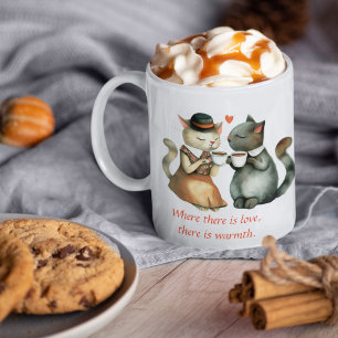 Cat Couple Coffee Mug