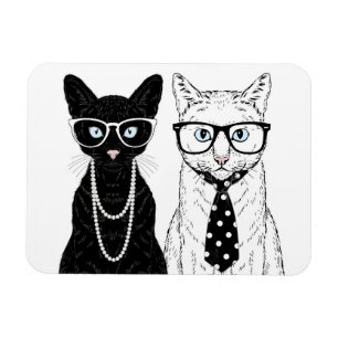 Cat Couple Magnet