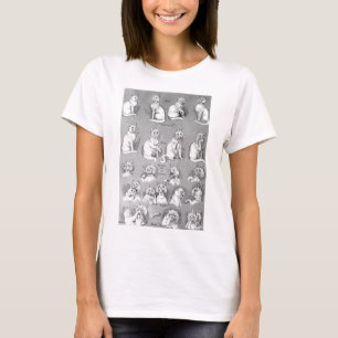 Cat, Courtship & Marriage, Bride, Louis Wain T-Shirt