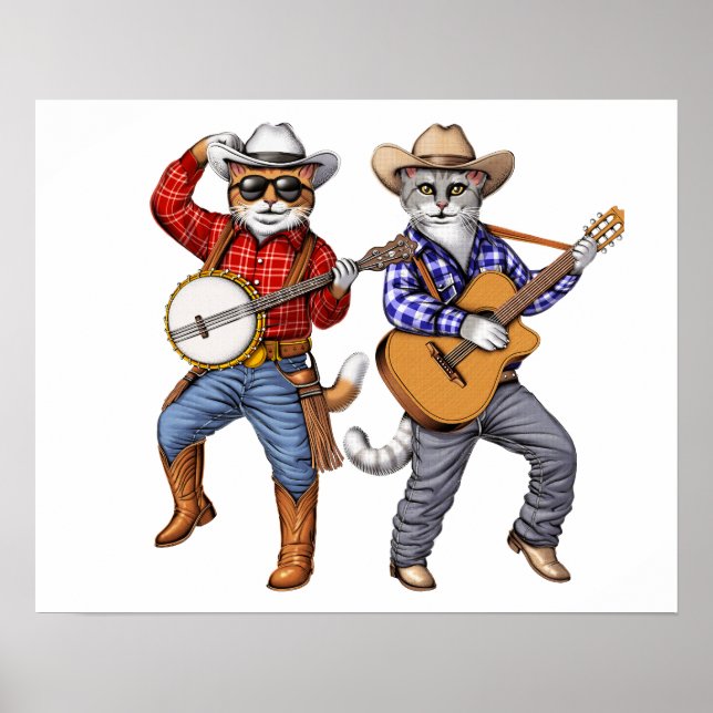 Cat Cowboys Poster (Front)