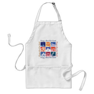 Cat Crazy Standard Apron