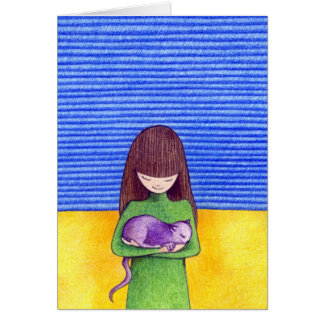 Cat Cuddle Card