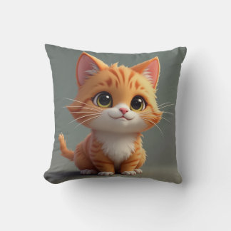 Cat cushion that pops out of a cartoon