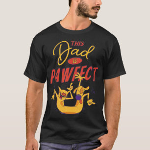 cat cute and done dog T-Shirt
