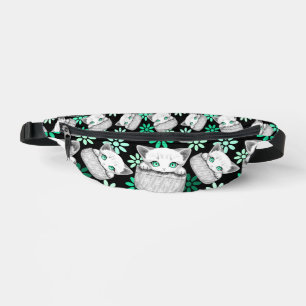 Cat Cute and Playful peaking from a Pocket Bum Bags