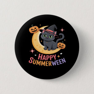 Cat Cute Halloween Aesthetic Essential T-Shirt 6 Cm Round Badge