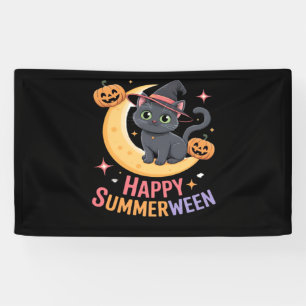 Cat Cute Halloween Aesthetic Essential T-Shirt Banner