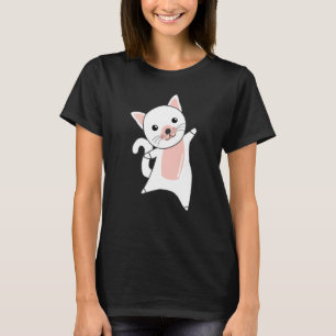 Cat Cute Kitten White Cats Cute Animals T-Shirt