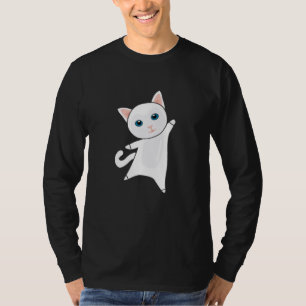 Cat Cute Kitten White Cats Cute Animals T-Shirt