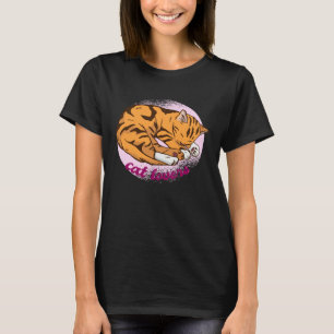 cat  cute sleeping T-Shirt