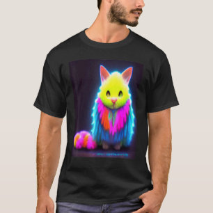 Cat Cyber Punk Weird Men Women Boys Girls 2 T-Shirt