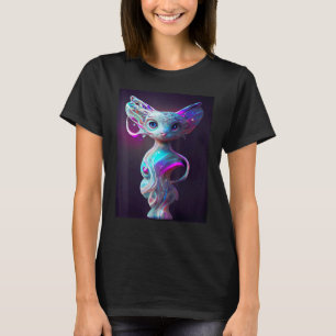Cat Cyber Punk Weird Men Women Boys Girls 4 T-Shirt