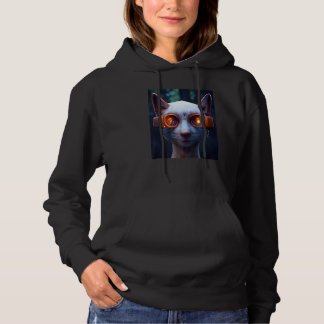 Cat Cyber Punk Weird Men Women Boys Girls 6 Hoodie