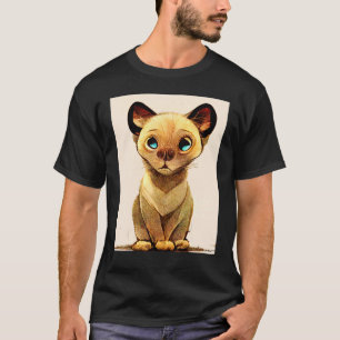 Cat Cyber Punk Weird Men Women Boys Girls 9 T-Shirt