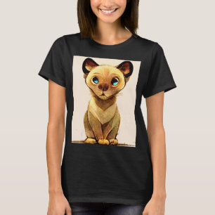 Cat Cyber Punk Weird Men Women Boys Girls 9 T-Shirt