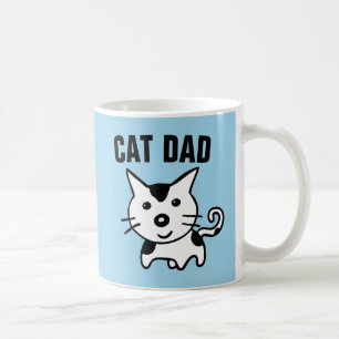 CAT DAD COFFEE MUGS