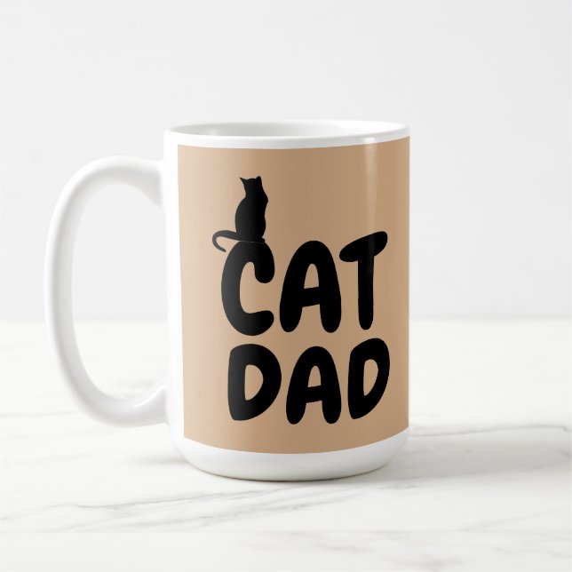 CAT DAD Coffee mugs (Left)