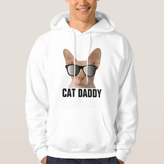 CAT DAD DADDY SPHYNX CAT T-Shirts & Hoodies (Front)