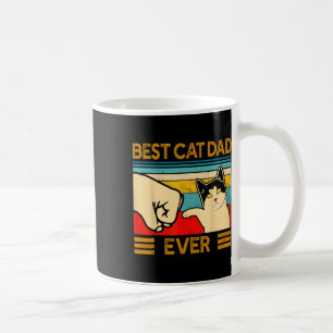 Cat Dad Ever Father's Day Gift Cat Daddy For Men Coffee Mug