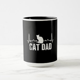 Cat dad for fathers day   Cat Retro Product Mug