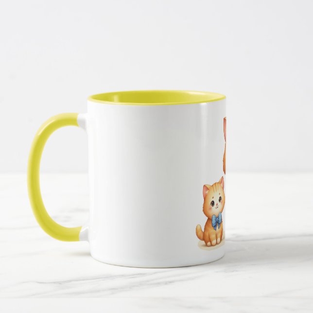 cat dad love mug (Left)