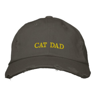 Cat Dad Love Simple Style Hat Funny Cat Lover Gift