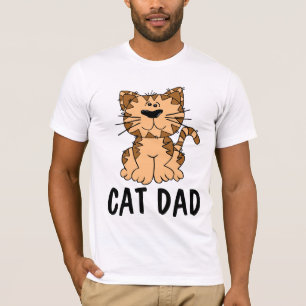 CAT DAD MEN'S T-shirts