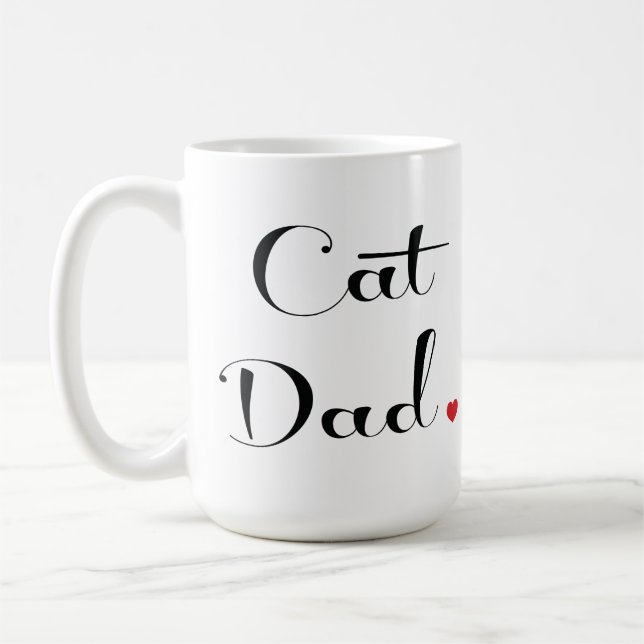 Cat Dad Mug (Left)