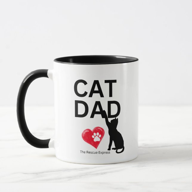 Cat Dad Mug (Left)